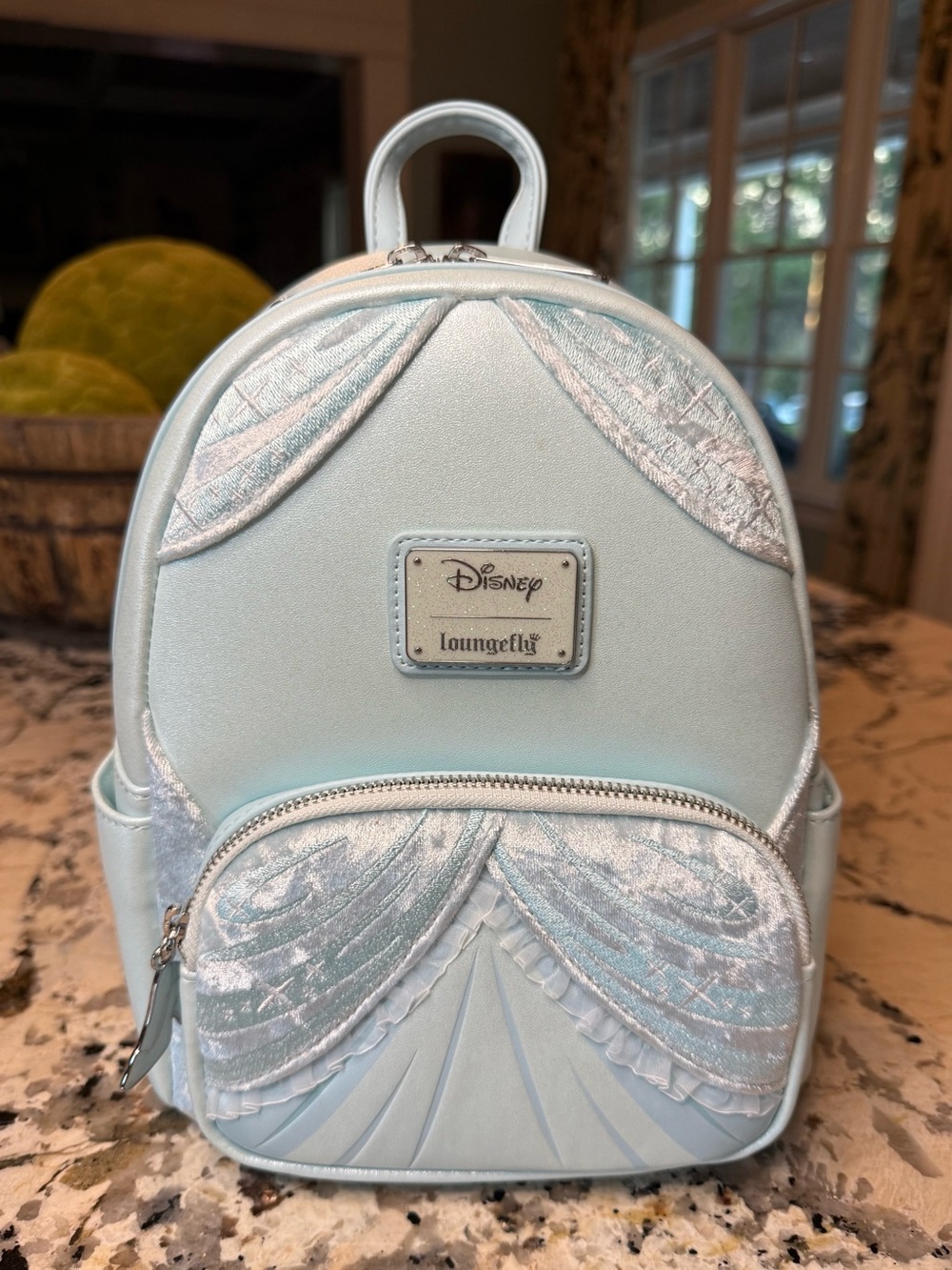 NWT Loungefly Disney Cinderella Dress Figural Mini Backpack